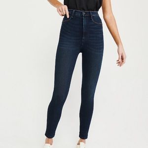 Abercrombie Sculpt Ultra High Rise Jean 